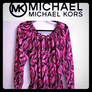 ♥️ Michael Kors Pink Printed Top